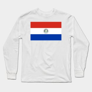 Flag of Paraguay Long Sleeve T-Shirt